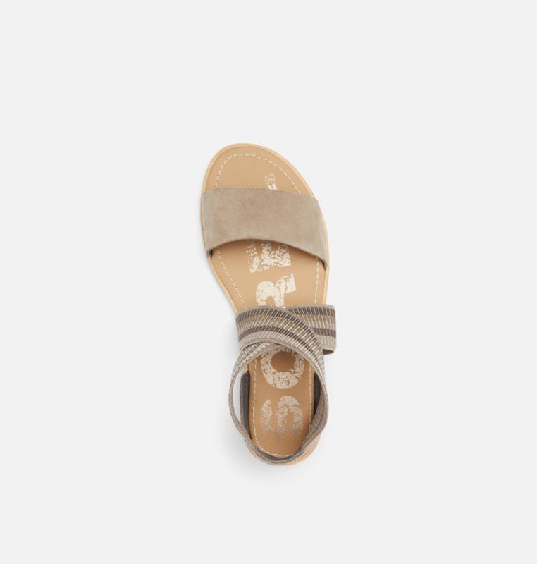 Sandalias Sorel Mujer - Ella™ Flat Marrones - 57264-WRPC